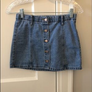 Forever 21 jean skirt